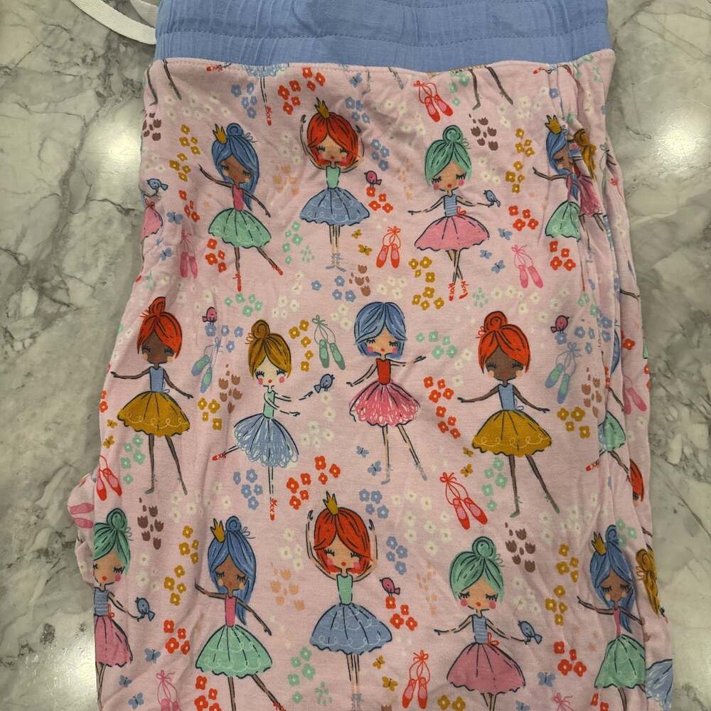 little sleepies pajama pants ballerina size medium women’s